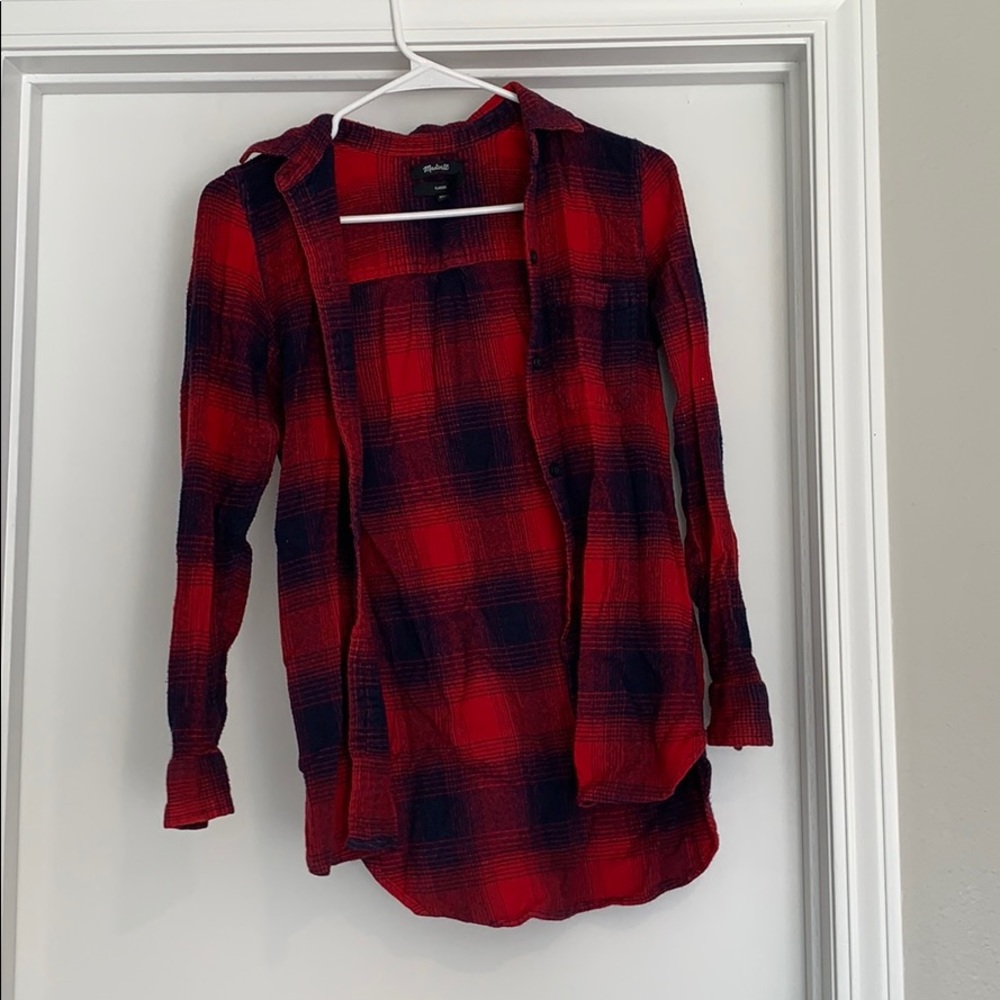 Madewell flannel shirt